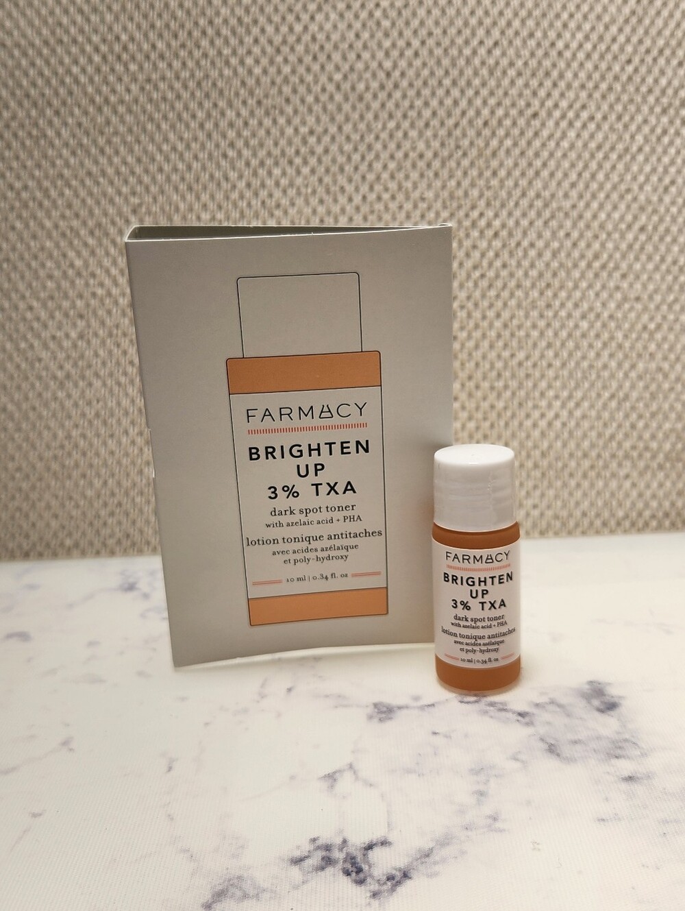 Farmacy Brighten Up 3% TXA Toner Mini Travel Size .34 oz